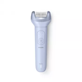 Αποτριχωτική συσκευή Philips 8000 Series BRE711/00 — 32 τσιμπιδάκια, 2 ταχύτητες, χρήση σε υγρό και στεγνό, ενσωματωμένη μπαταρία Li-Ion, μπλε