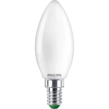 Philips Ultra Efficient Λαμπτήρας LED E14 B35, 2,1 W (ισοδύναμο 40 W), 2700 K, συσκευασία 3 τεμ.