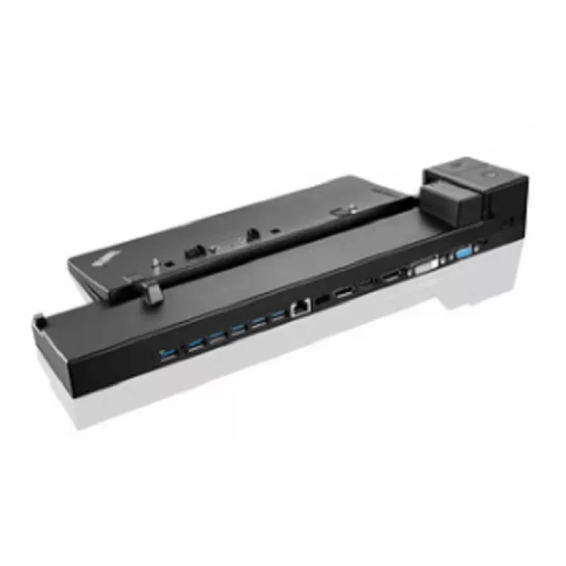 Lenovo 40A50230DK Σταθμός σύνδεσης φορητού υπολογιστή/Replicator Docking μαύρο