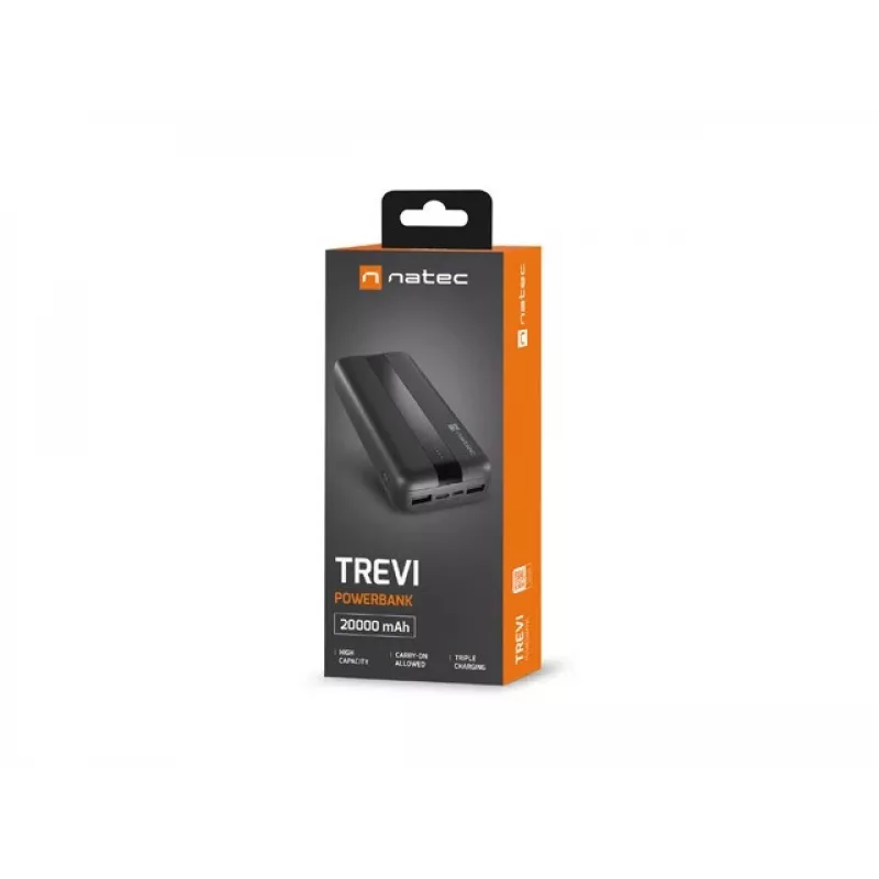 Φορητός φορτιστής NATEC Trevi 20000 mAh