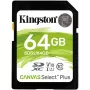 Μνήμη Sdxc 64GB C10/SDS2/64GB Kingston