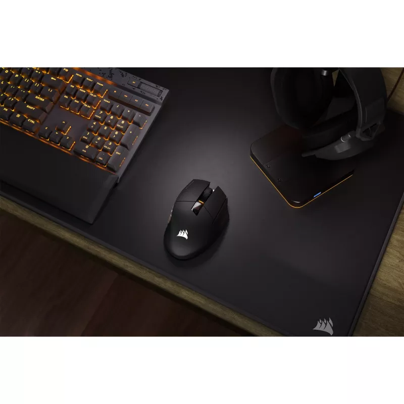 Corsair SCIMITAR ELITE WIRELESS Ποντίκι Gaming Δεξιόχειρας RF Wireless + Bluetooth + USB Type-C Οπτικό 26000 DPI