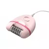 Philips Satinelle Essential BRE285/00 ενσύρματη αποτριχωτική συσκευή, λευκό/ροζ