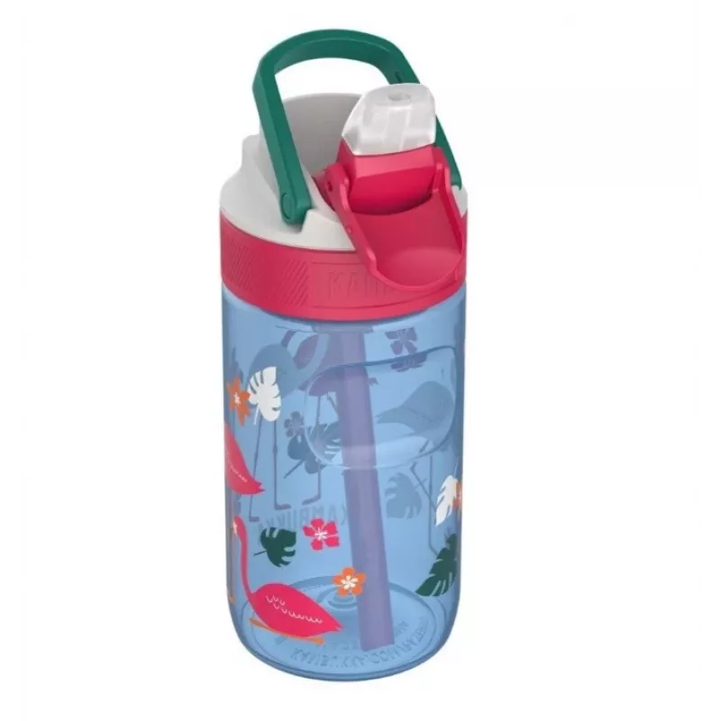 Kambukka Lagoon 400ml Blue Flamingo Παιδικό παγούρι