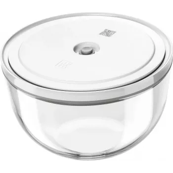 Γυάλινο δοχείο αποθήκευσης με καπάκι ZWILLING FRESH & SAVE 4 L — διαφανές, συμβατό με vacuum