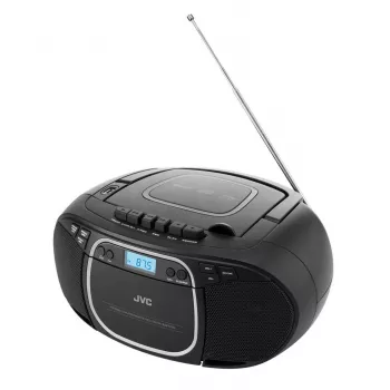 Φορητό CD player JVC RC-E451B Μαύρο — CD/MP3, Bluetooth, FM 87,5–108 MHz, USB, AUX, 3,2 W RMS