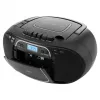 Φορητό CD player JVC RC-E451B Μαύρο — CD/MP3, Bluetooth, FM 87,5–108 MHz, USB, AUX, 3,2 W RMS