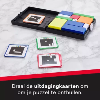 Rubik’s Cube Gridlock παιχνίδι, το παιχνίδι επίλυσης προβλημάτων εμπνευσμένο από το κλασικό παζλ fidget, για ενήλικες & παιδιά από 7 ετών