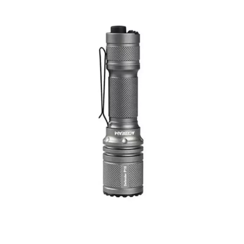 AceBeam P16 επαναφορτιζόμενος φακός LED 1000 Lumen Γκρι