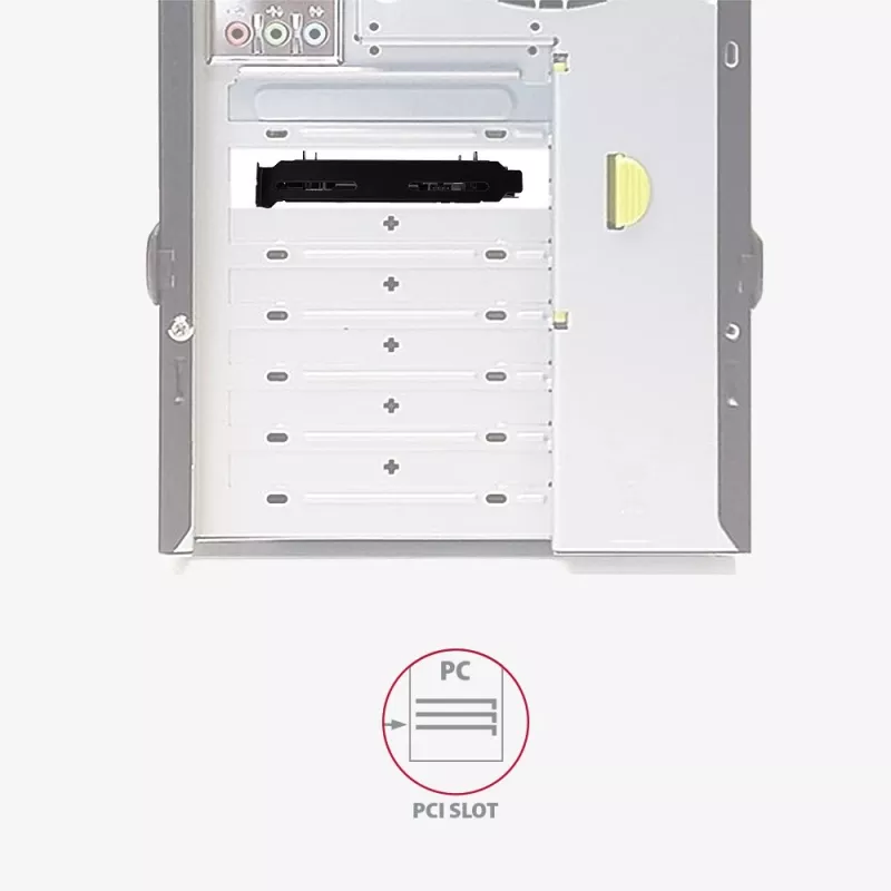 AXAGON RHD-P25 Μεταλλικό πλαίσιο 2x 2,5 σε 3,5/PCI