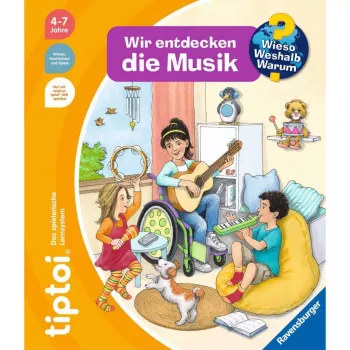 tiptoi Wieso? Weshalb? Warum? Wir entdecken Musik, Εκπαιδευτικό βιβλίο