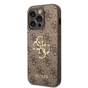 GUESS Θήκη Guess GUHCP15L4GMGBR iPhone 15 Pro 6.1 κόκκινο | κόκκινη σκληρή θήκη 4G Big Metal Logo