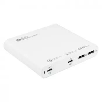 Φορτιστής φορητών συσκευών Alcasa PCA-D001W Universal Λευκό AC Ταχεία φόρτιση