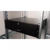 Μονάδα συρταριών Equip συρτάρι με κλειδαριά 19 inch 3U RAL9005 μαύρο