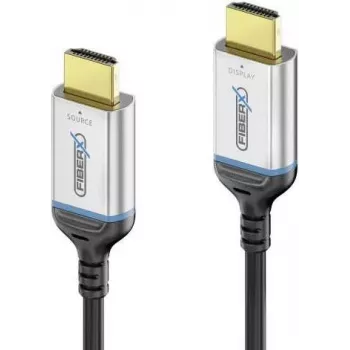 Καλώδιο HDMI FiberX 15m FX-I380-015 2.1 48 Gbit/s Μαύρο