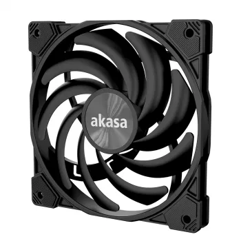 Λεπτός ανεμιστήρας Akasa Alucia XS 120 mm - μαύρο