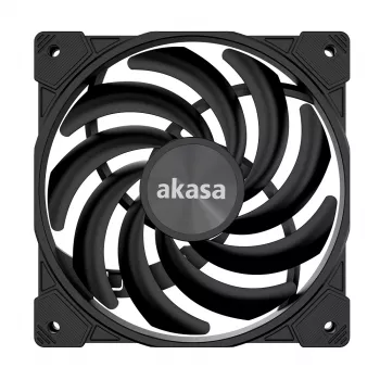 Λεπτός ανεμιστήρας Akasa Alucia XS 120 mm - μαύρο
