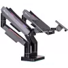 Βάση οθόνης Thermaltake GEA-MSR-DMSBLK-01 35 ίντσες Μαύρο Γκρι 20 kg