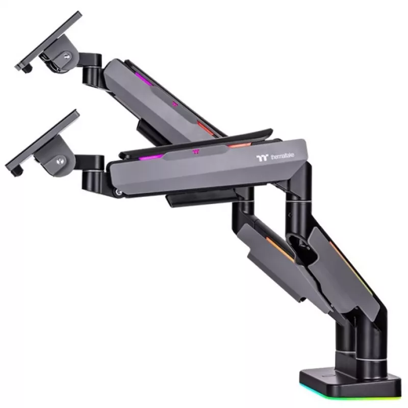 Βάση οθόνης Thermaltake GEA-MSR-DMSBLK-01 35 ίντσες Μαύρο Γκρι 20 kg