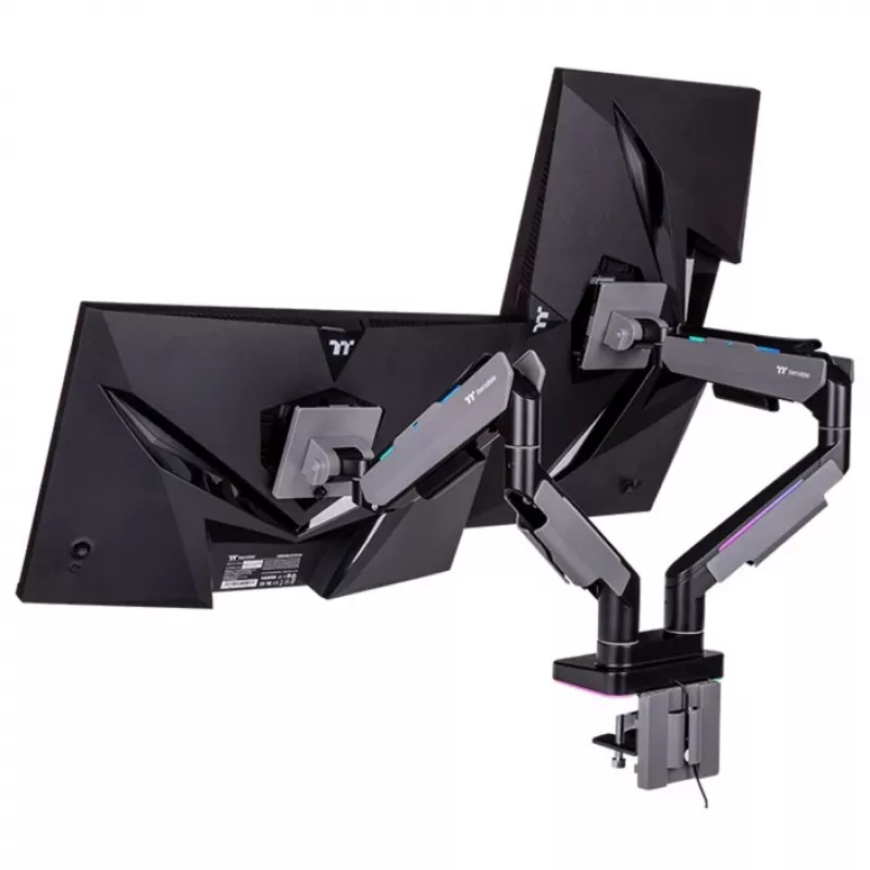 Βάση οθόνης Thermaltake GEA-MSR-DMSBLK-01 35 ίντσες Μαύρο Γκρι 20 kg