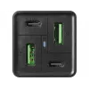 SANDBERG Τροφοδοτικό - 65 Watt - 3,25 A - PD, QC - 4 θύρες εξόδου (2 x USB, 2 x USB-C)
