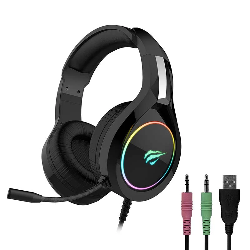 Ακουστικά Gaming Havit GAMENOTE H2232D RGB USB+3.5mm