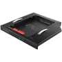 AXAGON RSS-CD12 2,5 SSD/HDD Προσαρμογέας για οπτικό δίσκο 12,7 mm LED