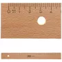 Χάρακας γραφείου Möbius+Ruppert 1950 - 0000 500 mm Ξύλο οξιάς