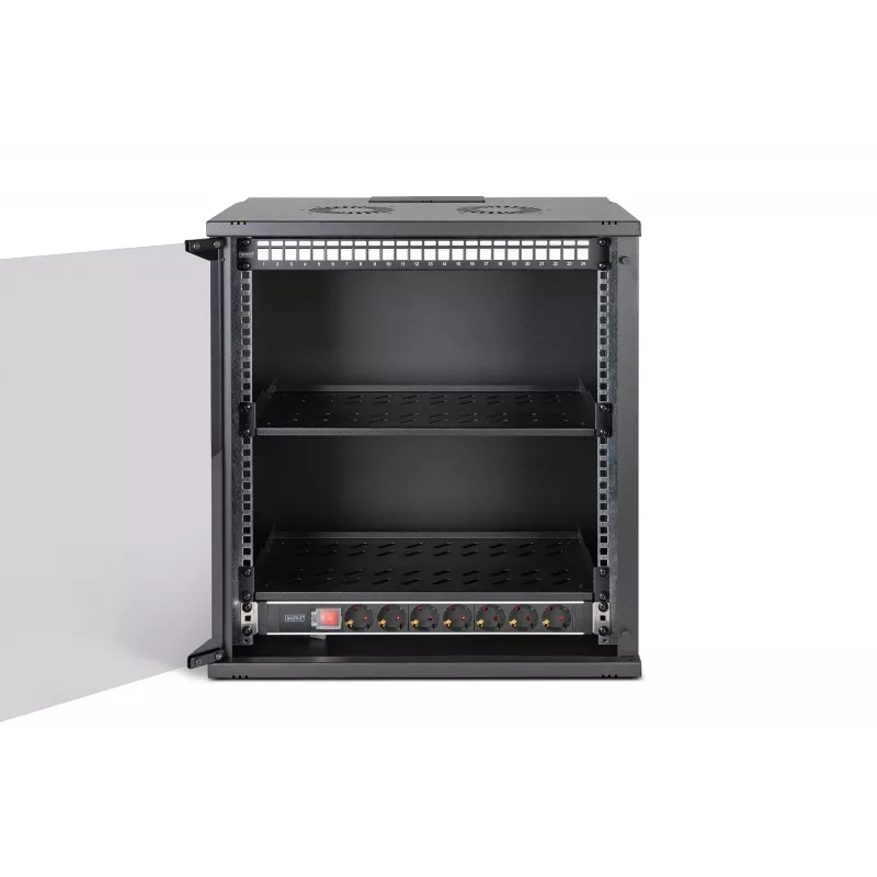 Σετ ερμαρίου δικτύου DIGITUS DN-49207-SET 12U 540×400 mm