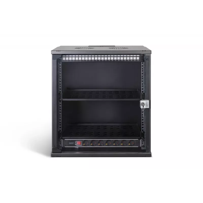 Σετ ερμαρίου δικτύου DIGITUS DN-49207-SET 12U 540×400 mm