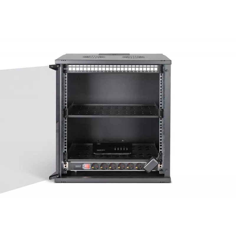 Σετ ερμαρίου δικτύου DIGITUS DN-49207-SET 12U 540×400 mm