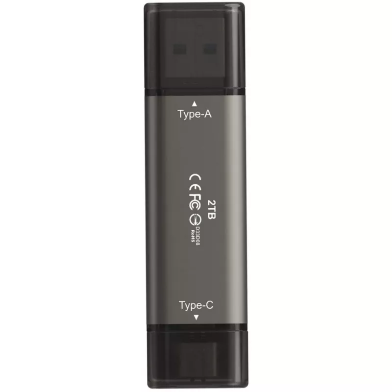 USB Stick Team Group X2 MAX 2 TB U3.2 μαύρο — 1000/900 MB/s