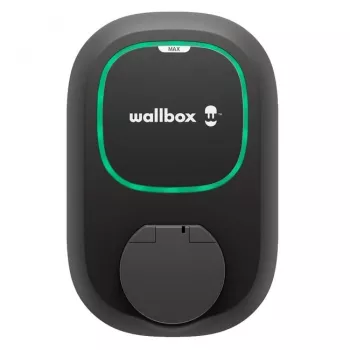 Wallbox Pulsar MAX Socket 22 kW Wi‑Fi Bluetooth — σταθμός φόρτισης ηλεκτρικών οχημάτων, έκδοση με πρίζα