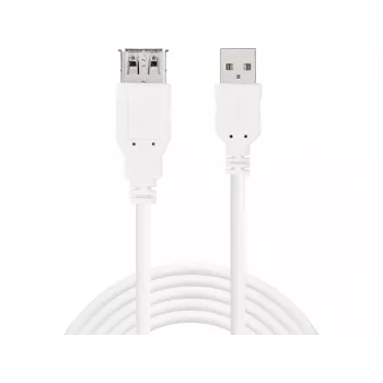 Καλώδιο USB SANDBERG - USB (υποδοχή θηλυκή) σε USB (βύσμα αρσενικό) - 1,8 m