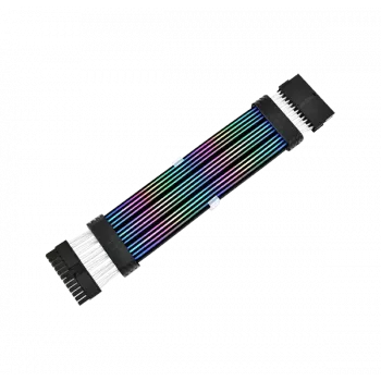 Καλώδιο επέκτασης τροφοδοσίας Thermaltake Tt Mod 24-pin ARGB, μαύρο
