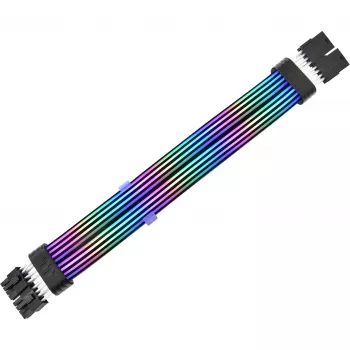 Καλώδιο ταινίας THERMALTAKE AC-082-CN1NAN-A1 8-Pin υποδοχή θηλυκή-σε-υποδοχή θηλυκή, μαύρο, 0,272 m
