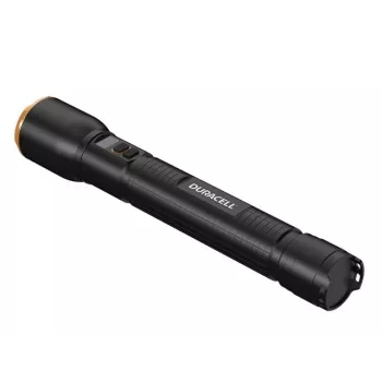 Φακός Duracell DF4000R μαύρος – επαναφορτιζόμενος φακός χειρός, συμπαγής σχεδίαση