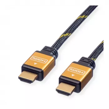 ROLINE Gold Καλώδιο HDMI High Speed, ST-ST 1,0m (11.04.5561)