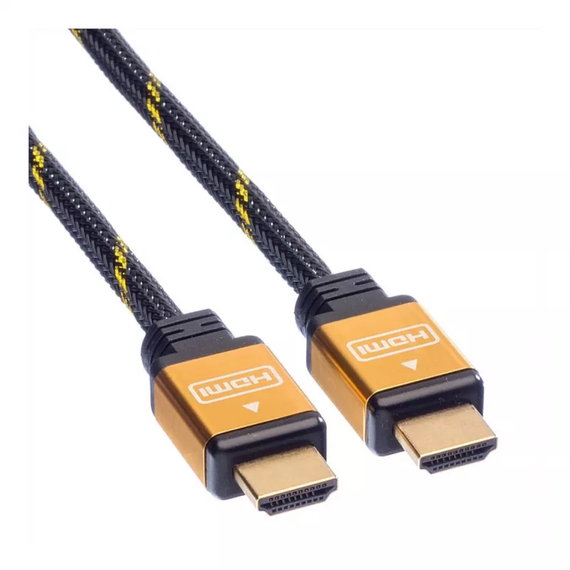 ROLINE Gold Καλώδιο HDMI High Speed, ST-ST 1,0m (11.04.5561)