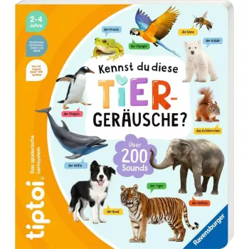 tiptoi Kennst du diese Tiergeräusche?, Εκπαιδευτικό βιβλίο