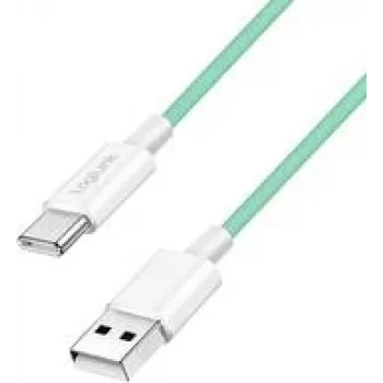 Καλώδιο LogiLink USB-C USB 2.0 USB-A αρσενικό, USB-C αρσενικό 1 m πράσινο CU0327