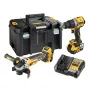 DeWalt DCK2026P2T-QW Σετ συνδυασμού DCD805 + DCG405, 18 V XR 2×5,0 Ah μαύρο, κίτρινο
