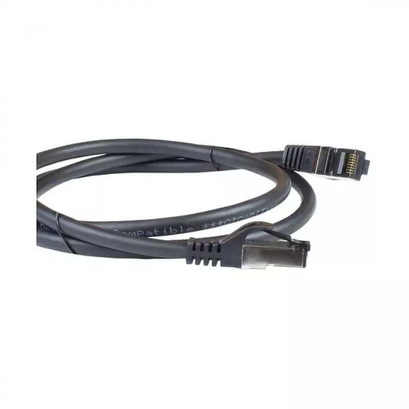 Καλώδιο δικτύου Alcasa 8060-HP500S Μαύρο 50 m Cat6a S/FTP