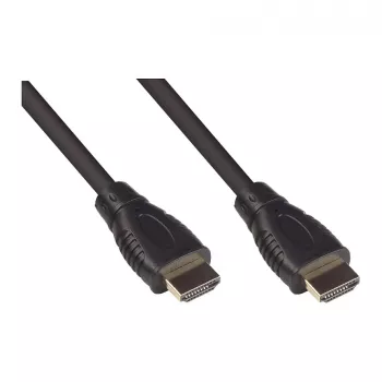 Good Connections Καλώδιο σύνδεσης HDMI 2.0b 4K UHD στα 60Hz 18 Gbit/s επιχρυσωμένες επαφές μαύρο 1 - Ψηφιακό/Οθόνη/Βίντεο