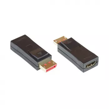 Alcasa Καλώδιο HDMI-DP14G Προσαρμογέας Interface/Gender DisplayPort Μαύρο (HDMI-DP14G)