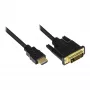 Καλώδιο HDMI/DVI-D Alcasa 1 m