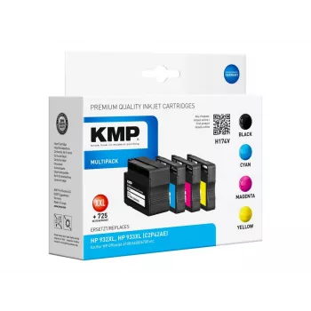 Μελάνι KMP C2P42AE HP 932XL + 933XL μαύρο χρώμα