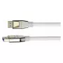 Καλώδιο PREMIUM DisplayPort 2.0, 54 Gbit/s, UHBR 13.5, 4K @240Hz / 8K @60Hz, βύσματα από μέταλλο, χαλκός (DP20-PY005W)