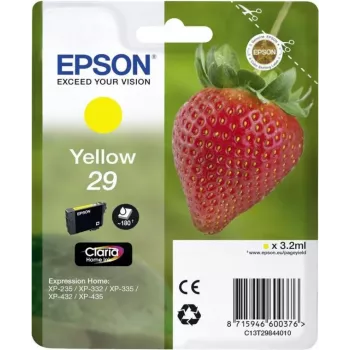 Epson 29 - 3,2 ml - κίτρινο - γνήσιο - blister με RF- / ηχητικό σήμα συναγερμού