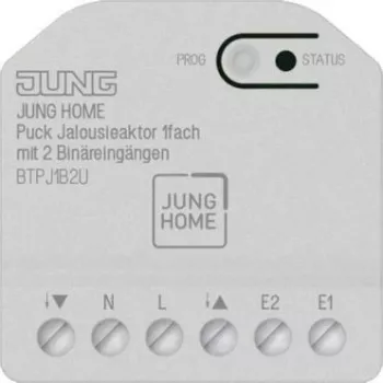 Ενεργοποιητής περσίδας (1 καναλιού) Jung HOME Puck BTPJ1B2U με 2 δυαδικές εισόδους